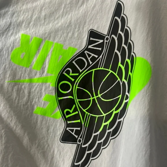 NWT Men's Nike Air Jordan Jumpman Wings Hooded Windbreaker Jacket - Picture 4 of 7